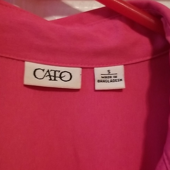 Pretty fuchsia blouse - Picture 2 of 3